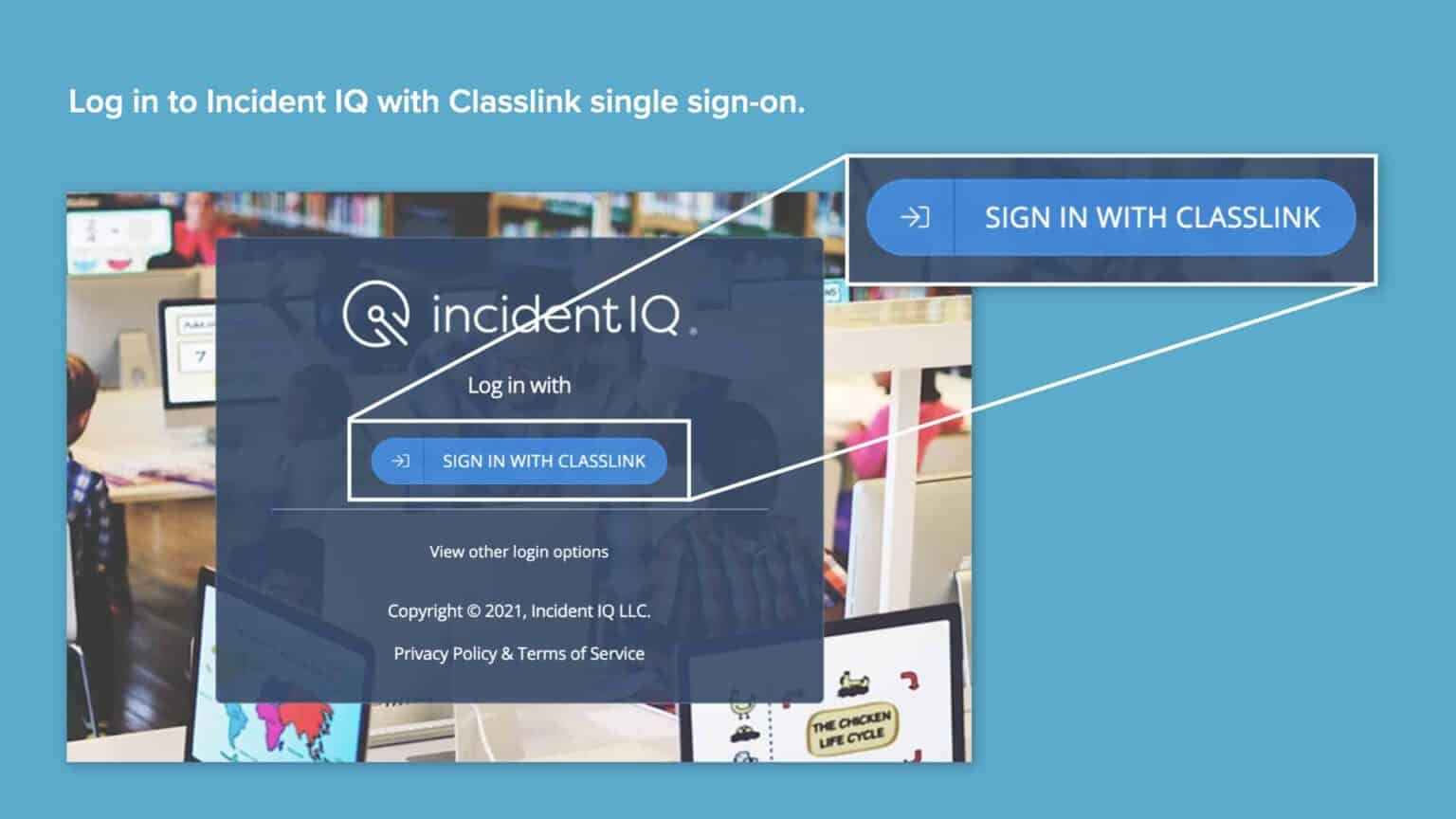 ClassLink SSO Incident IQ