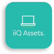 iiQ Assets logo in teal square