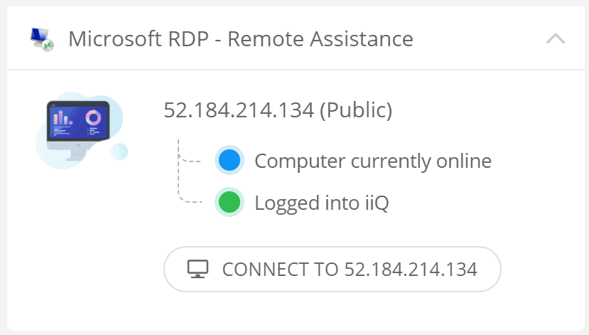 Microsoft RDP Screen