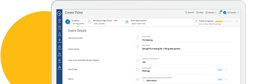 Screen shot of iiQ Events