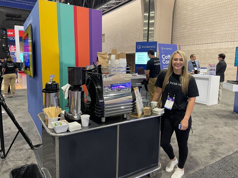 Incident IQ's coffee cart