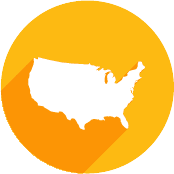 map of US icon