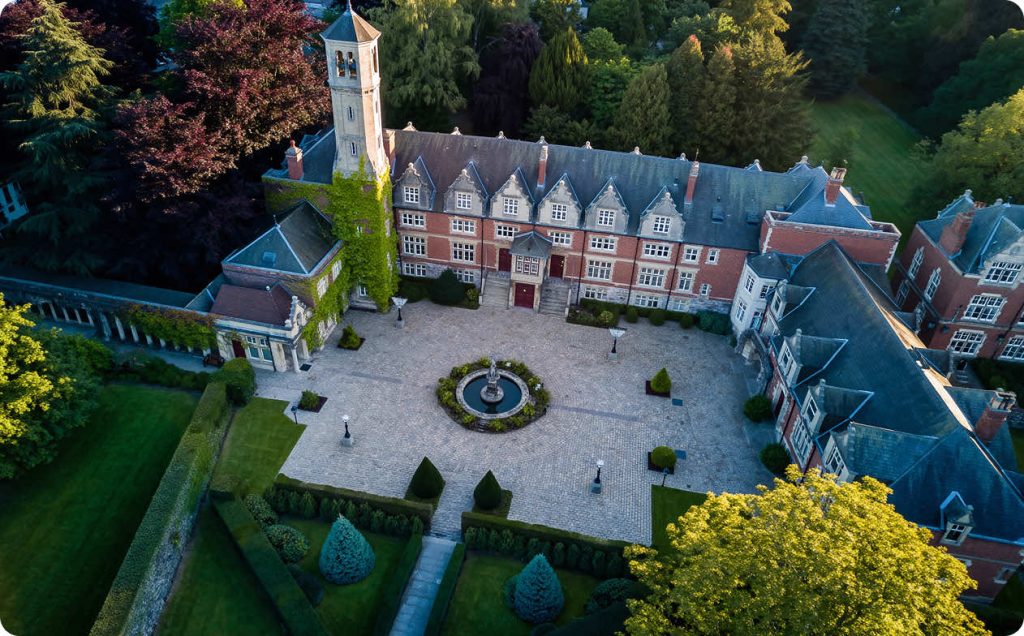 Large school campus