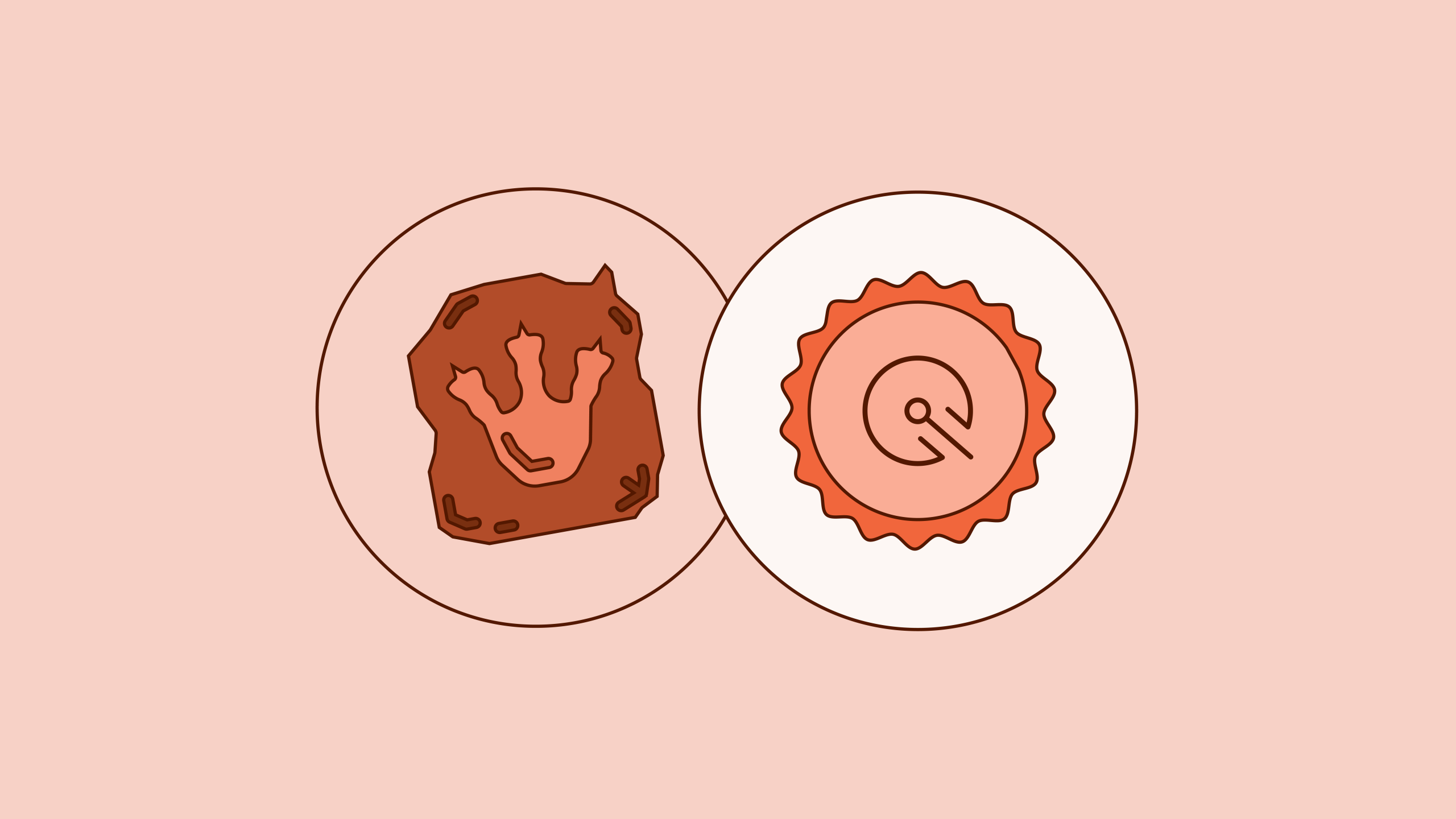 graphic of a dinosaur fossil next to the Incident IQ logo to show a battle between legacy CMMS and iiQ Facilities