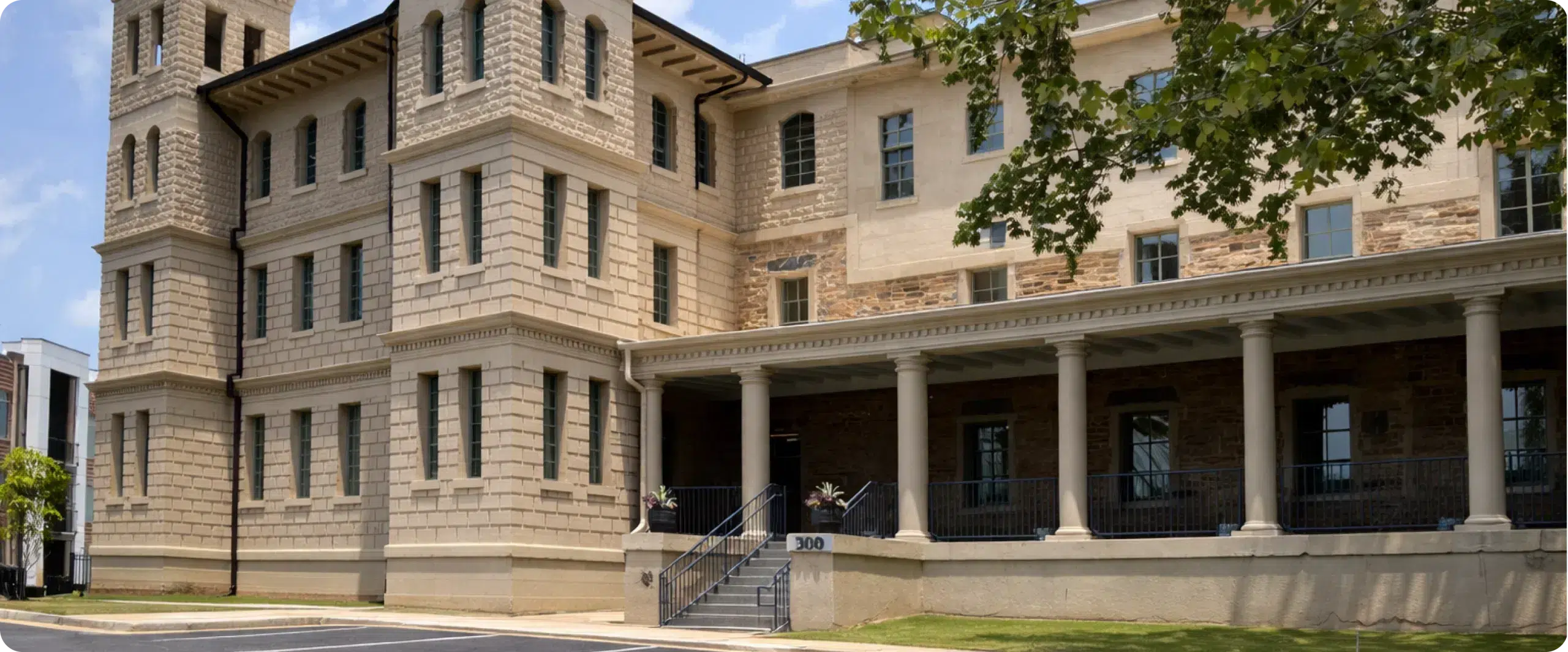 Exterior of the Glencastle office