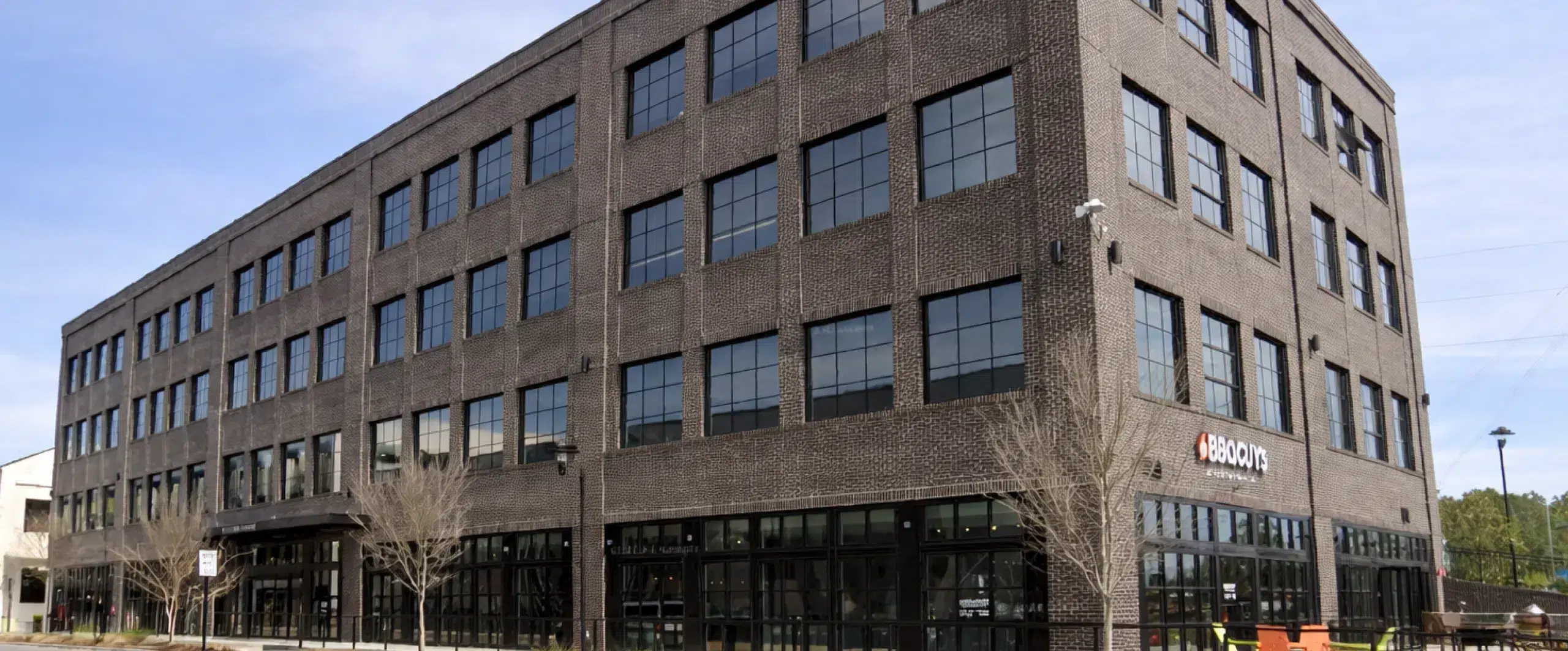 Exterior of the Halcyon office building